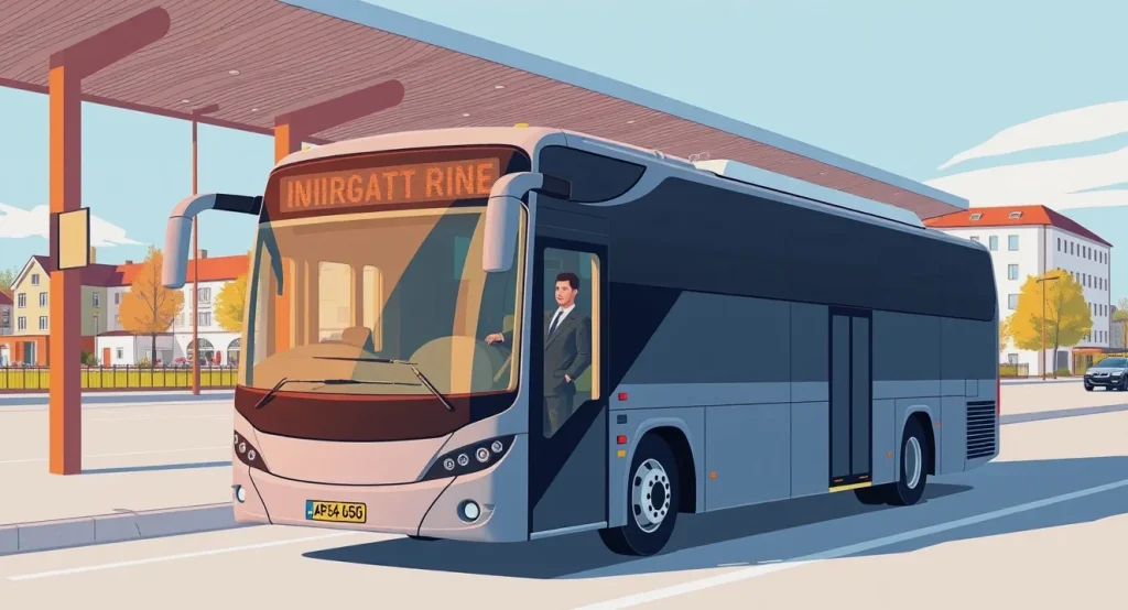 Dopravca kontroluje technický preukaz a počet miest na sedenie v novom autobuse