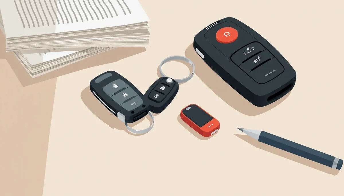 Autoelektrikár inštalujúci prídavný zabezpečovací modul do poistkovej skrinky vozidla