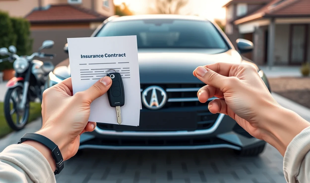 Podpis kúpnej zmluvy a odovzdanie kľúčov od prémiového automobilu