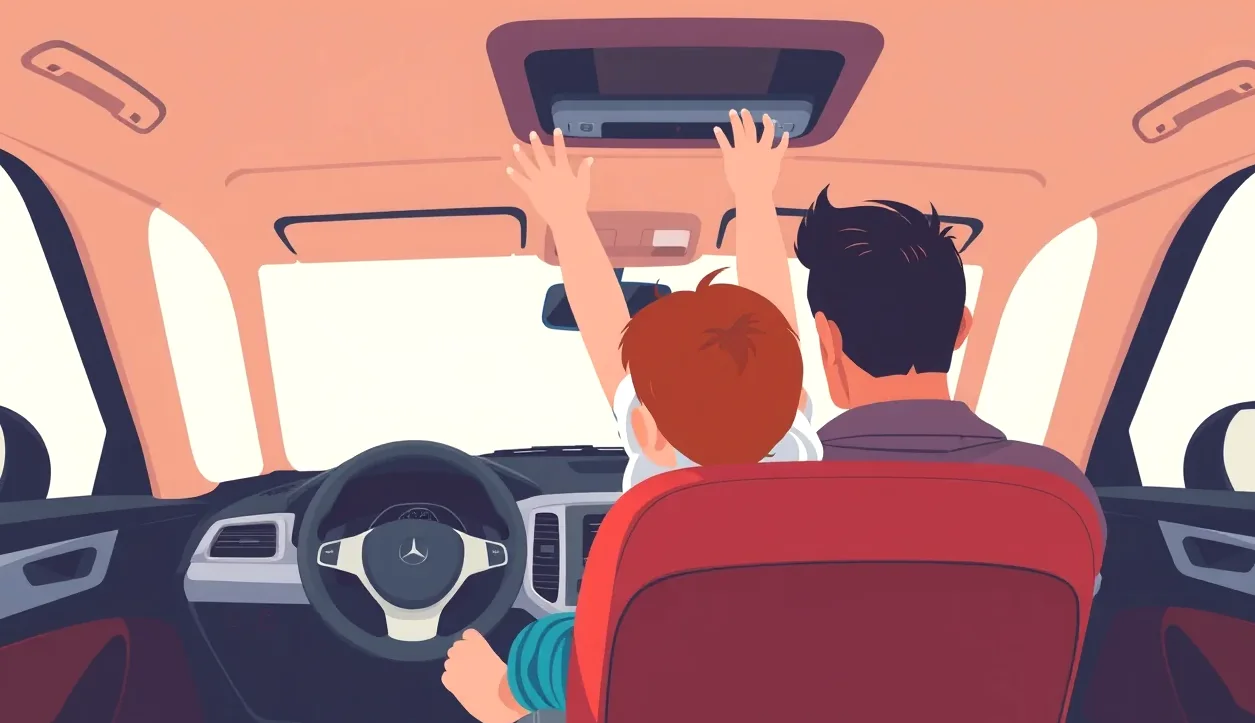 Záchranári a hasiči zasahujúci pri dopravnej nehode osobného automobilu na ceste