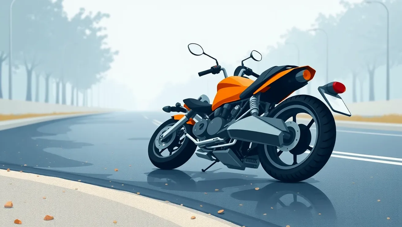 Lekár kontroluje röntgenovú snímku zlomenej končatiny po páde z motocykla
